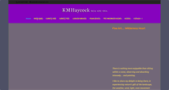 Desktop Screenshot of kmhaycock.com