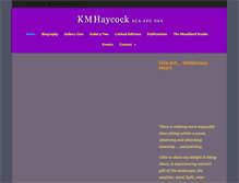 Tablet Screenshot of kmhaycock.com